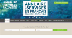 Desktop Screenshot of annuaireffcb.com